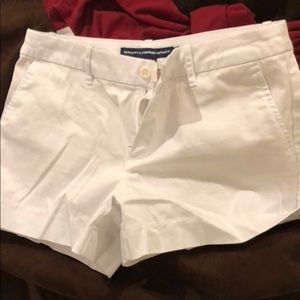 Polo white short